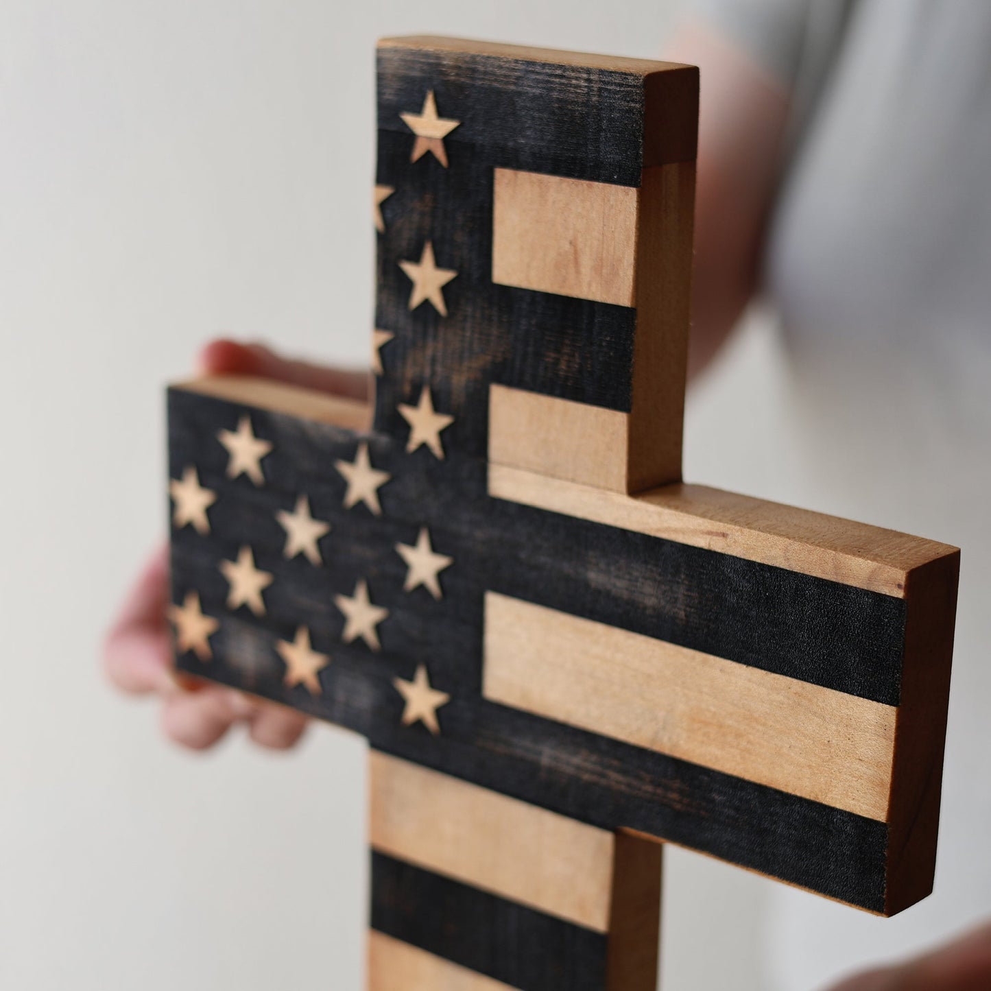 Bless the USA | Wooden Cross