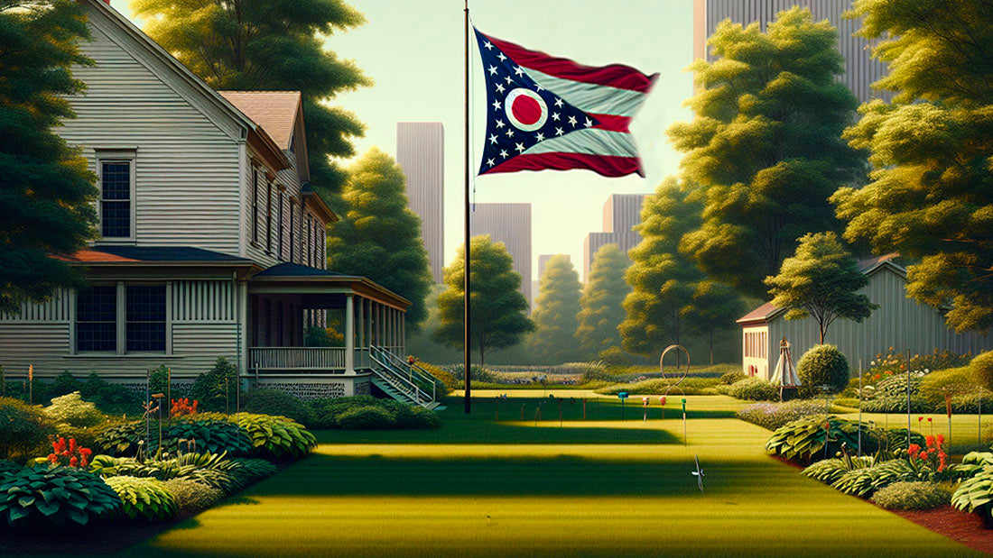 The Unique Ohio State Flag: America’s Only Non-Rectangular State Flag ...
