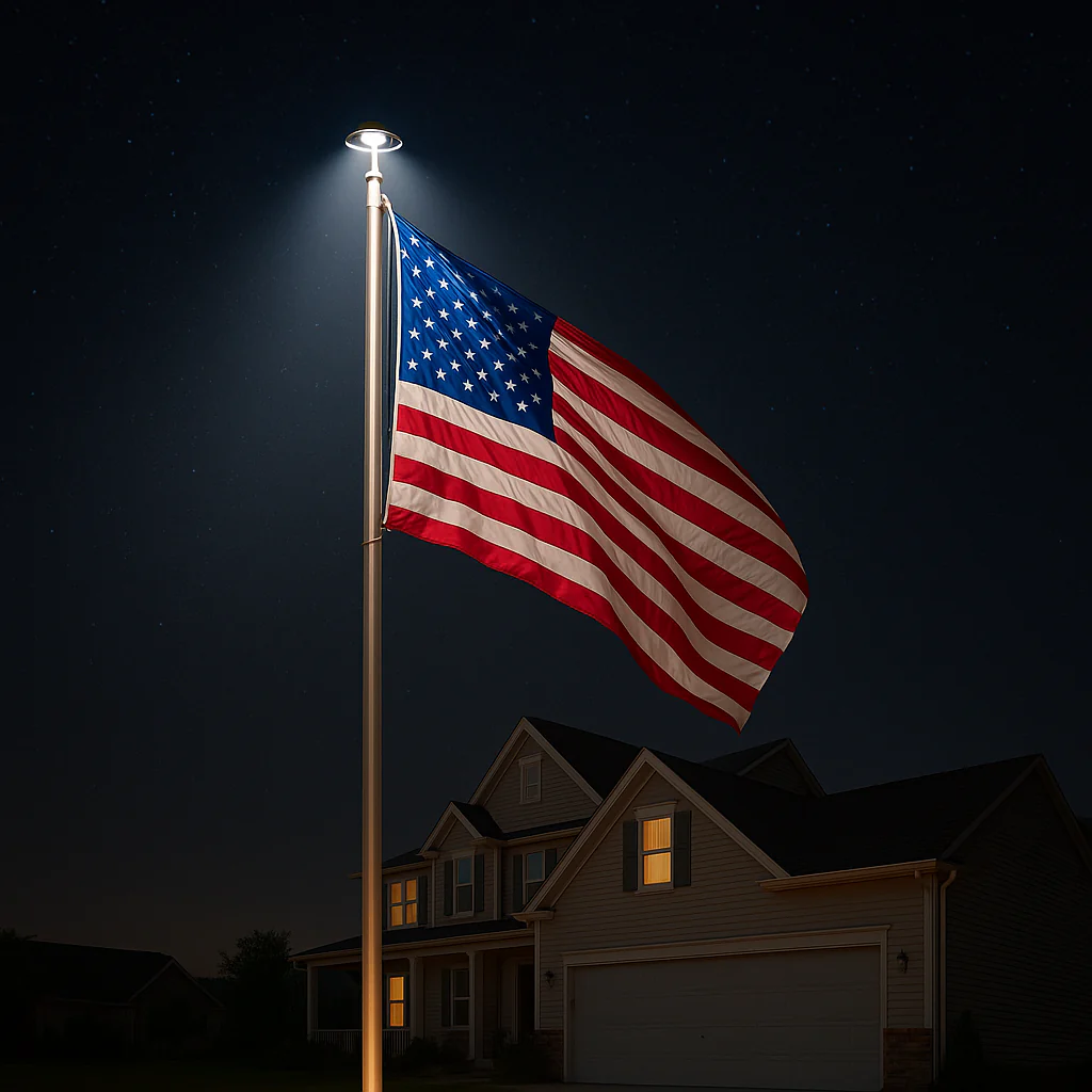 Flagpole Solar Lights: Are They Worth It? (Real Talk for Homeowners)