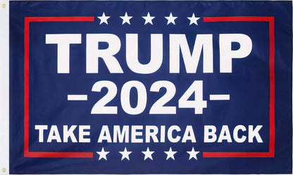 Trump 2024 Take America Back Flag 3' x 5' Size