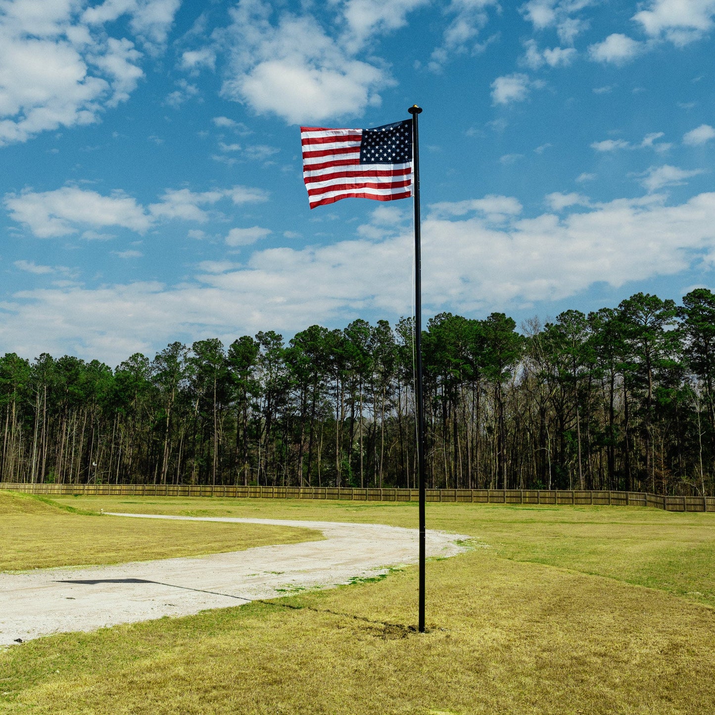 The Americana 24ft Sectional Flagpole Kit