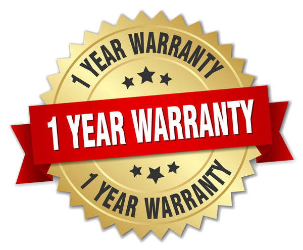 1-Year Warranty